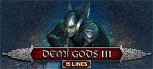 Unite with the mighty powers of the Nordic Gods. Spin Odin, Loki, Thor & Freya all the way to Valhalla’s great prize in this Epic 15 lines slot game. The game includes the exclusive sounds and graphics of the Demi Gods series, as well as a unique new Choice feature – Once you enter the Free Spins journey, you can choose any free spins out of 9 Free Spins mode. May The Gods Be With You!