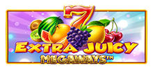 Bringing the Megaways format to our fruit game, Extra Juicy Megaways™ has many of the fruit symbols from the original version, but now they are joined by a new kiwi symbol, a multiplier Scatter symbol and an updated design. Slot bonuses now have a play feature within Free Spins, allowing you to trigger extra bonuses as you play. Extra Juicy Megaways™ has a lot to discover, high volatility and 5,000x max wins that will keep you coming back for more!